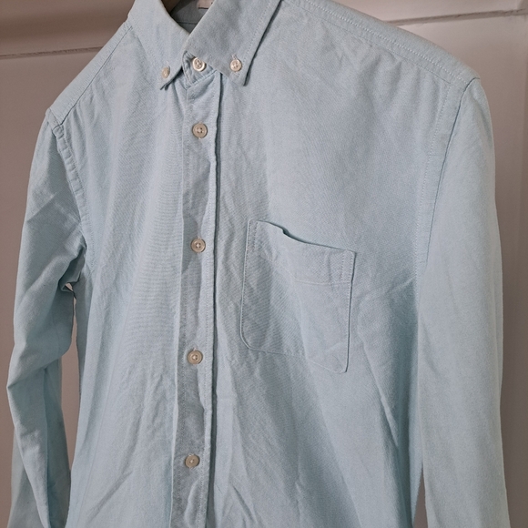 Frank & Oak | Pastel blue the jasper women's collared casual button up - Picture 6 of 16